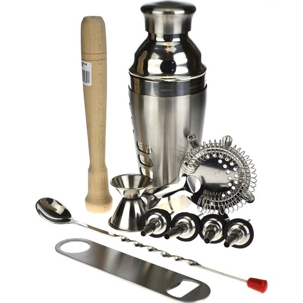 Bartender Dial A Drink Cocktail Shaker Set