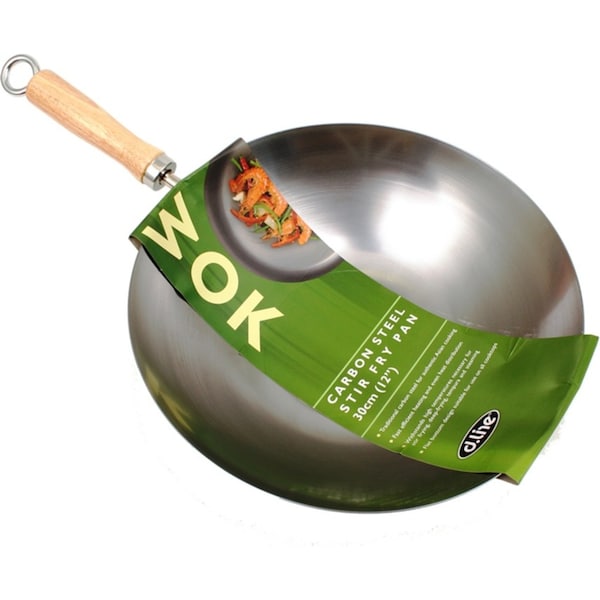 Appetito 30cm Carbon Steel Wok