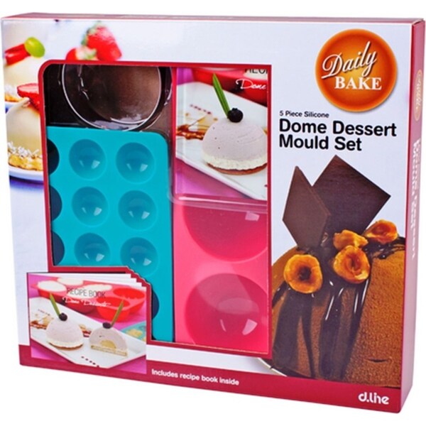 Daily Bake Silicone Dome Dessert Mould Set