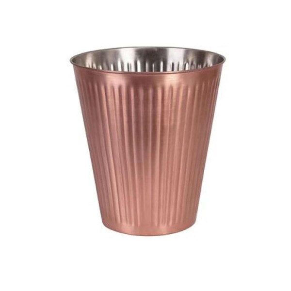 Moda Ribbed Copper Look Wine Bucket