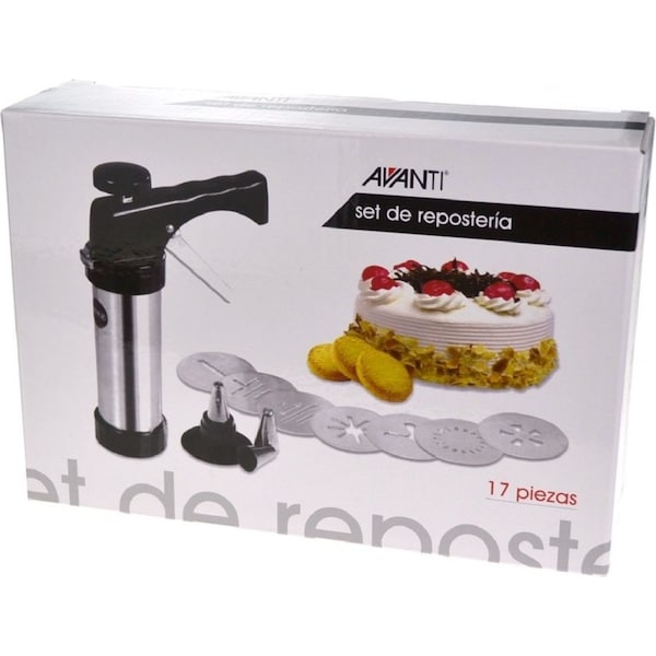 Avanti Cookie Press And Icing Set 17 Piece
