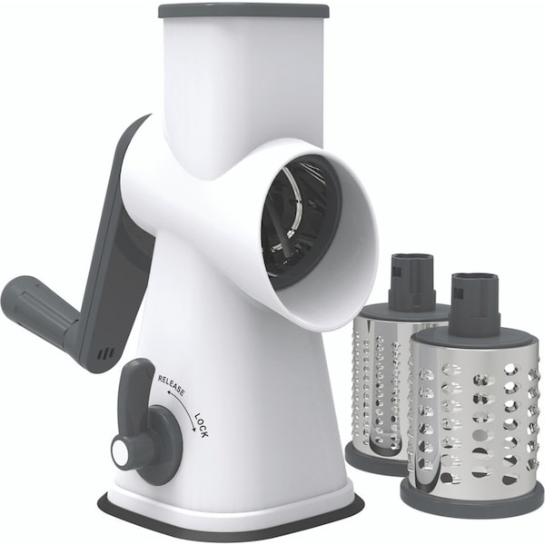 Avanti Tabletop Drum Grater With 3 Blades