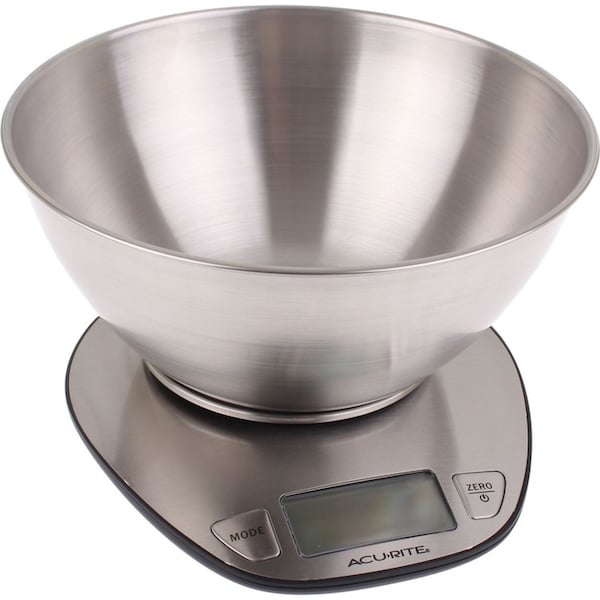 Acurite Digital Stainless Steel 5kg Kitchen Scale