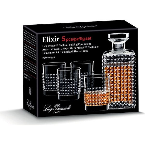 Luigi Bormioli Mixology Elixir 5 Piece Whisky Set