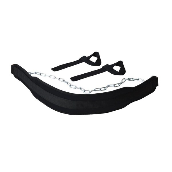 Weight Lifting Belt Gym Back Pull Up Chain Dipping Dip Body Building Training