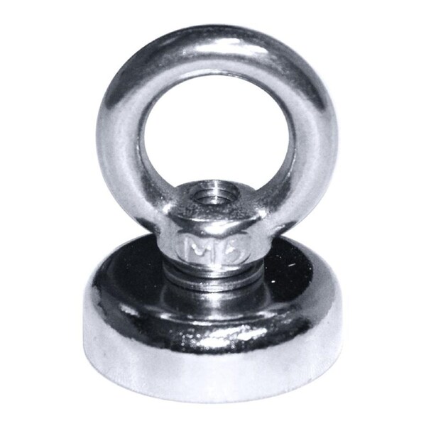 12Kg SALVAGE Strong MAGNET N52 Neodymium Eyebolt Circular Ring