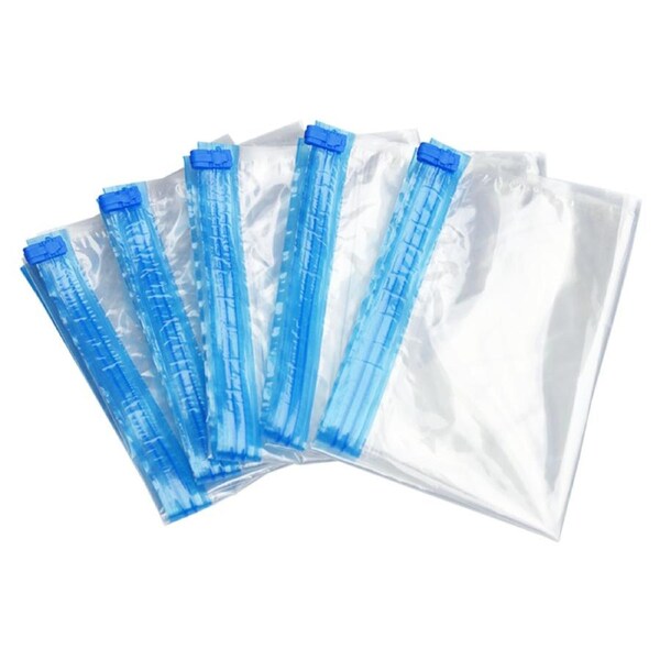 Travel Space Saver Saving Hand Roll Up Roller Seal No Vacuum Storage Bag x20