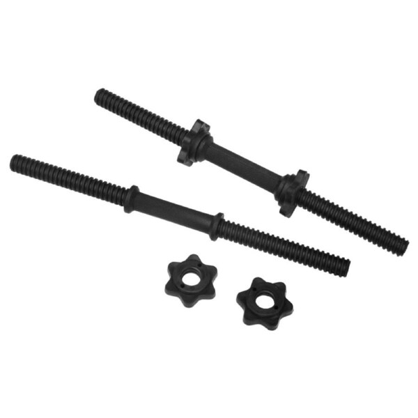 45cm - 1 Pair Dumbbell Bar 25mm Diameter - PVC Coated Dumbell Handle
