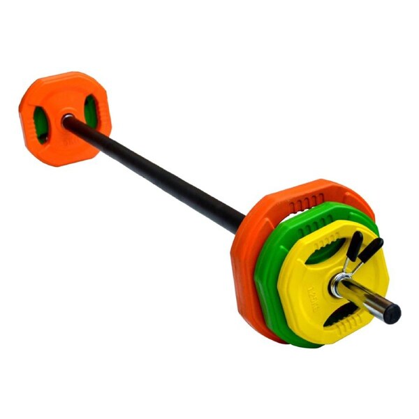 20kg Standard Rubber Coated Barbell Weight Bar for Home Gym