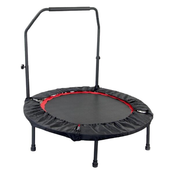 Mini Rebounder Trampoline with Adjustable Handle – Fitness Bounce Trainer