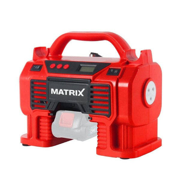 MATRIX 20v X-ONE Cordless Air Pump Inflator Pump Skin Only