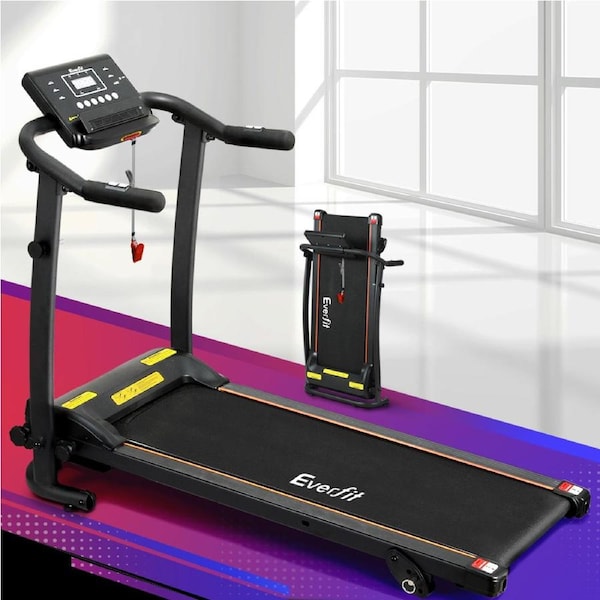 37cm Belt Everfit Electric Treadmill Home Gym Fitness Foldable