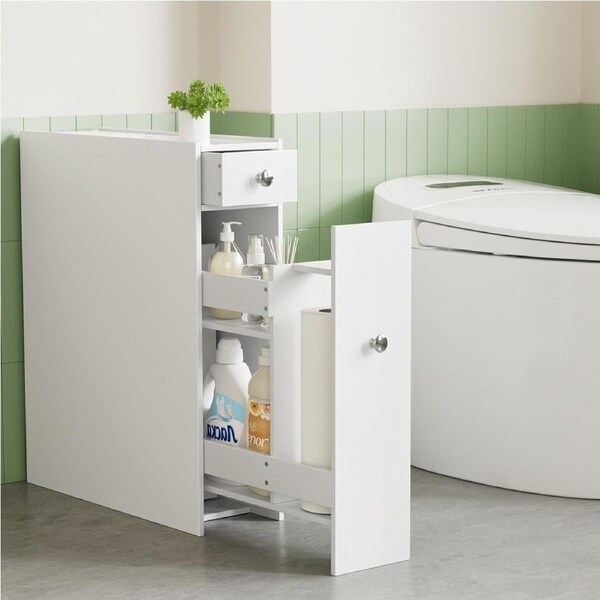 58cm Artiss Bathroom Storage Cabinet Tissue Holder