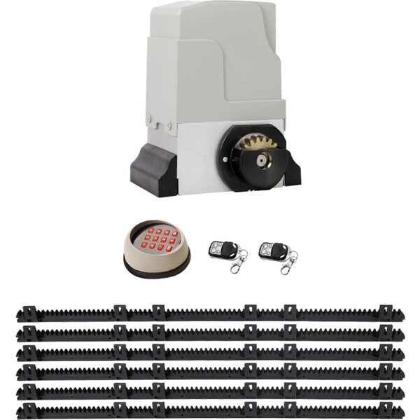 Automatic Sliding Gate Opener Kit Keypad 6M 1800KG