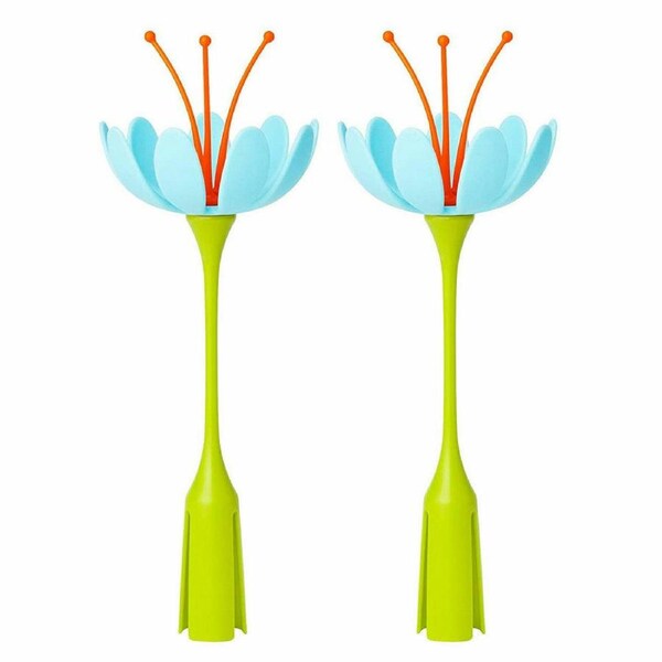 2PK Boon Stem Drying Rack Baby/Infant Accessories f/ Grass/Lawn Countertop BL/OR