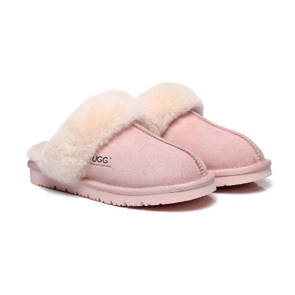 AUSTRALIAN SHEPHERD® UGG Slippers Scuff Muffin Pink / AU Ladies 5 / AU Men 3 / EU 36