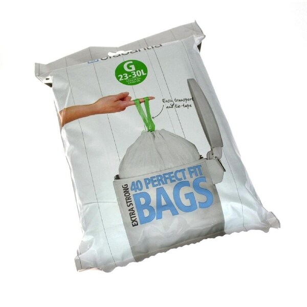 Brabantia Bin Liners G 23 30 Litre - 40 Waste Bags