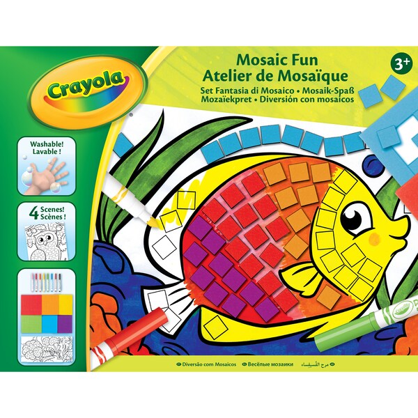 Crayola Mosaic Fun Activity Kit Each