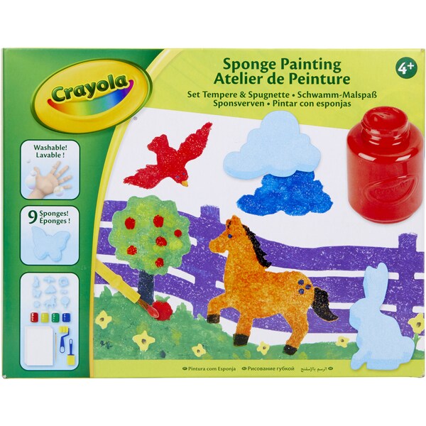Crayola Sponge Painting Activity Kit Each