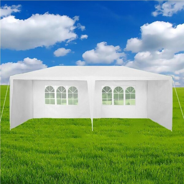 Hacienda 6-Panel Marquee Party Tent for Outdoor Events - (40 Person Capacity)
