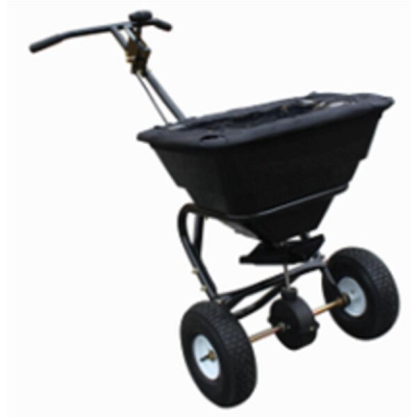 Fertilizer Spreader Push Walk Behind 40kg 35L Broadcast Seed Sand Fertiliser