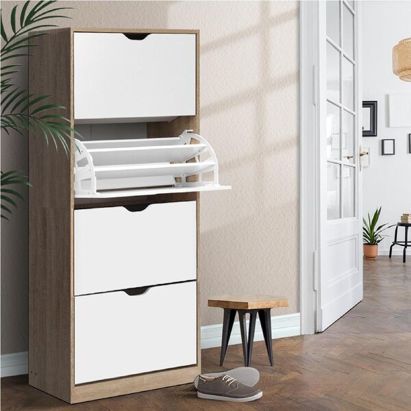 1 Artiss Shoe Rack Cabinet 60 Pairs