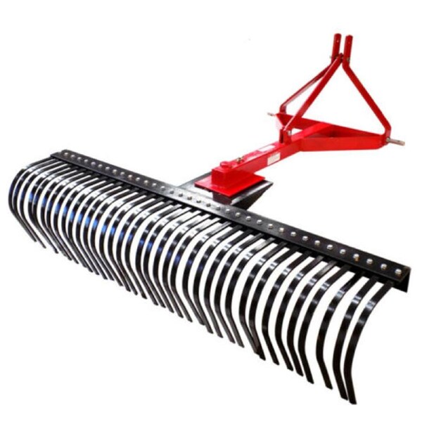 Landscape Stick Rake 8 ft 240 cm width suit Tractor 3 Point Linkage