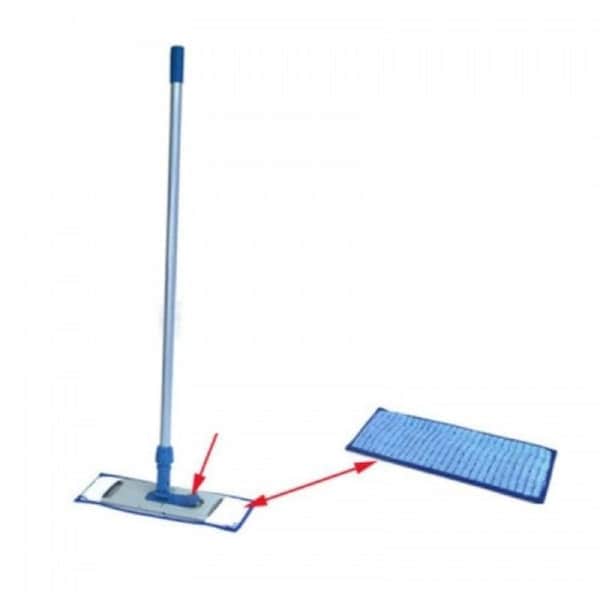 TCS 16" Flat Dust Mop - Wet & Dry