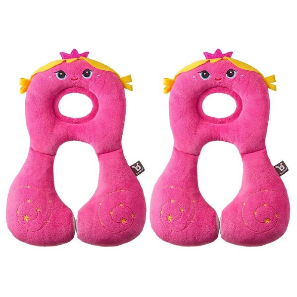 2PK Benbat Total Support Headrest Head/Neck Travel Baby/Infant Car Pillow Fairy