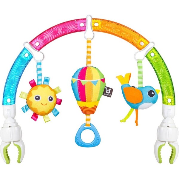 Benbat Dazzle Rainbow Play Hanging Arch Stroller/Bouncers Baby Educational Toys