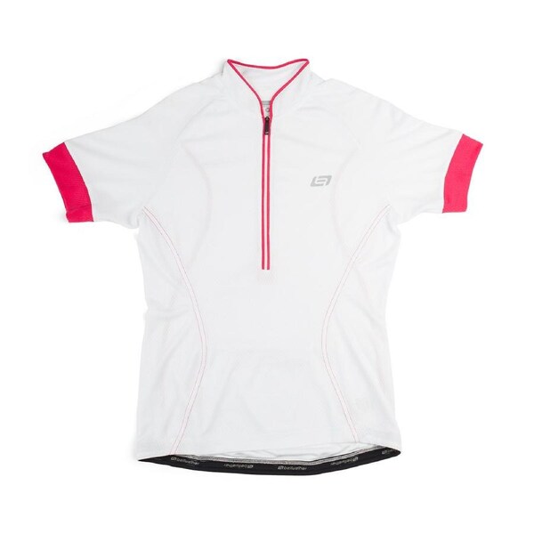 Bellwether Women's Flair Cycling/Bike Short Sleeve Sportswear Jersey Large White