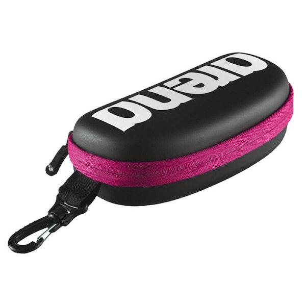 Arena Case Pouch Protection/Holder for Swimming/Training Swim Goggle Black/Pink