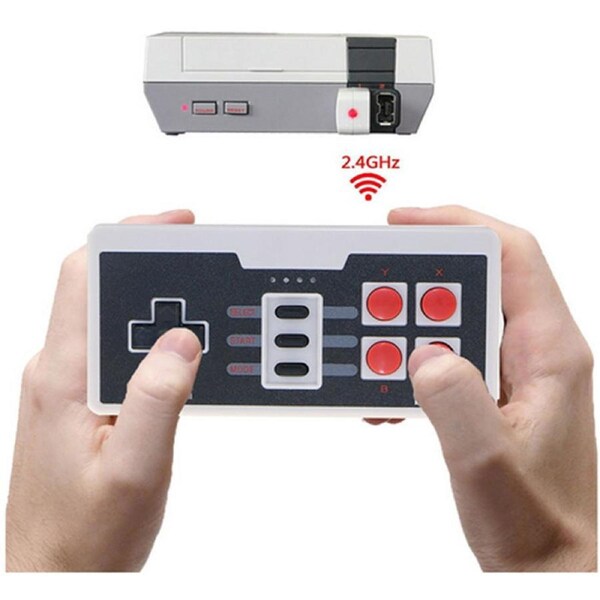 2.4G Wireless Controller Gamepad Joypad for Nintendo Mini NES Classic / SNES Mini Console