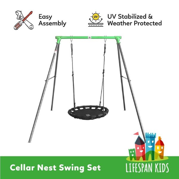 Lifespan Kids Cellar Metal Web Swing
