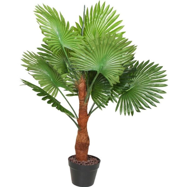 Artificial Fan Palm Potted 100cm