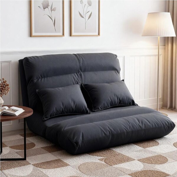 2 Seater Sofa Bed Artiss Floor Lounge Suede