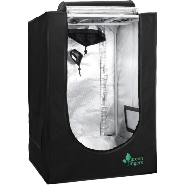 60x60x90CM Green Fingers Grow Tent Hydroponics Kit Indoor Plant Room System