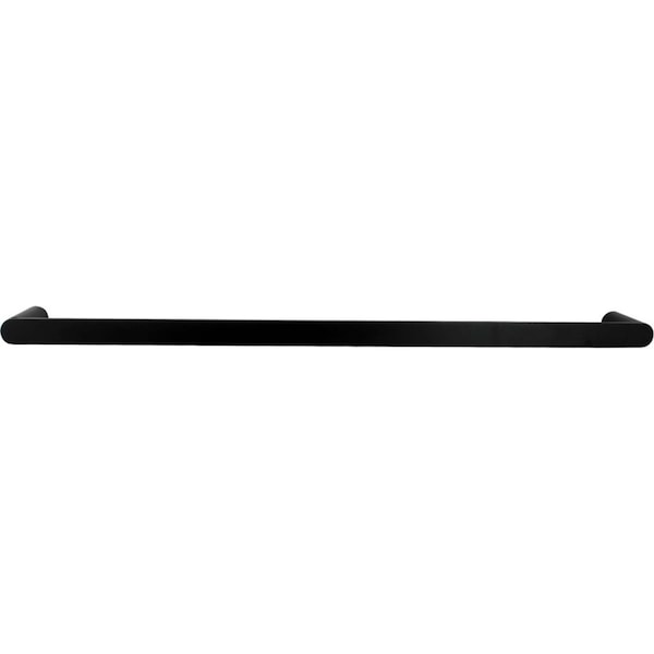 ACA Bathroom Single Towel Rack Towel Rail Black 800mm