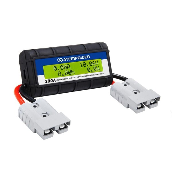 ATEM POWER 200 AMP Digital Volt Watt Meter Caravan 4x4 Camping Solar 12V Ammeter Voltmeter