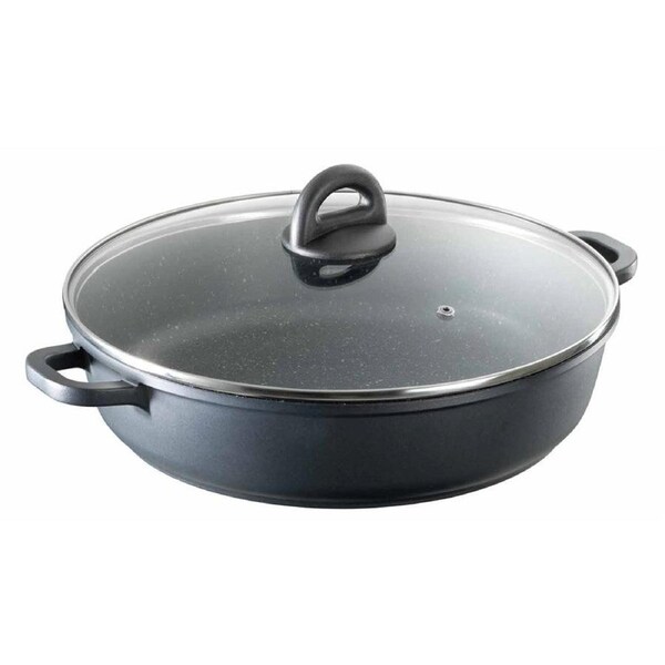 Baccarat STONE Non Stick Saute Pan with Lid 32cm