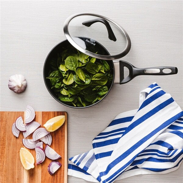 Baccarat iD3 CS Hard Anodised Saucepan with Lid & Bakelite handle 20X12cm