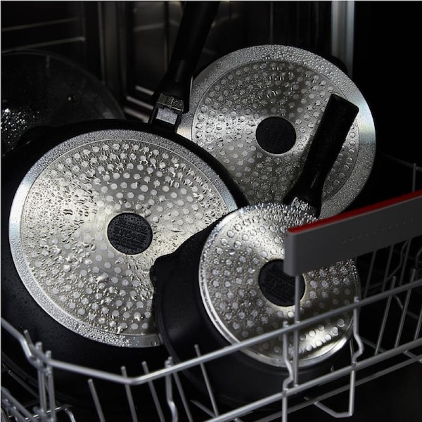 STONE Cast Aluminium 6 Piece Cookware Set with Grill Pan Baccarat