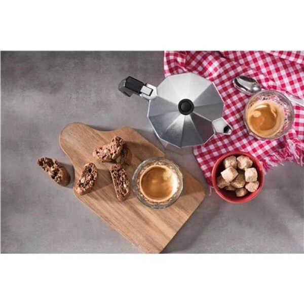 Baccarat Barista Italico 6 Cup Espresso Maker Silver