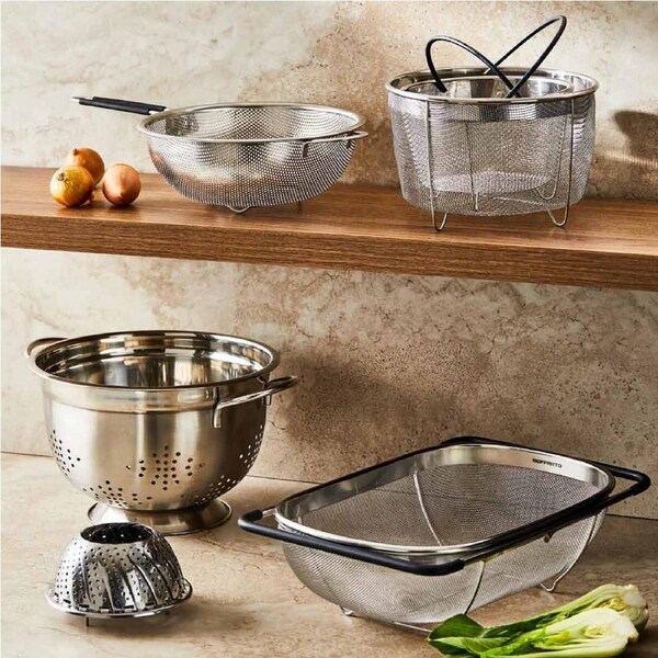 Soffritto A Series Stainless Steel Steaming Basket 24cm