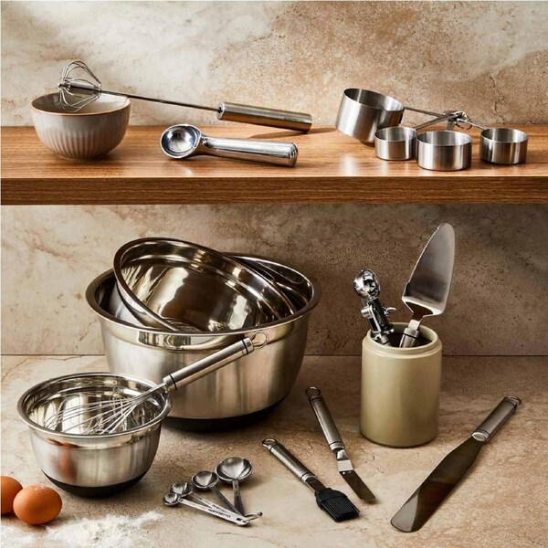 A Series Stainless Steel Measure Spoons - Set of 4 Soffritto