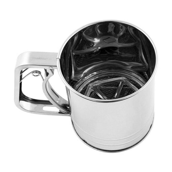 Professional Bake Stainless Steel 5 Cup Flour Sifter Soffritto