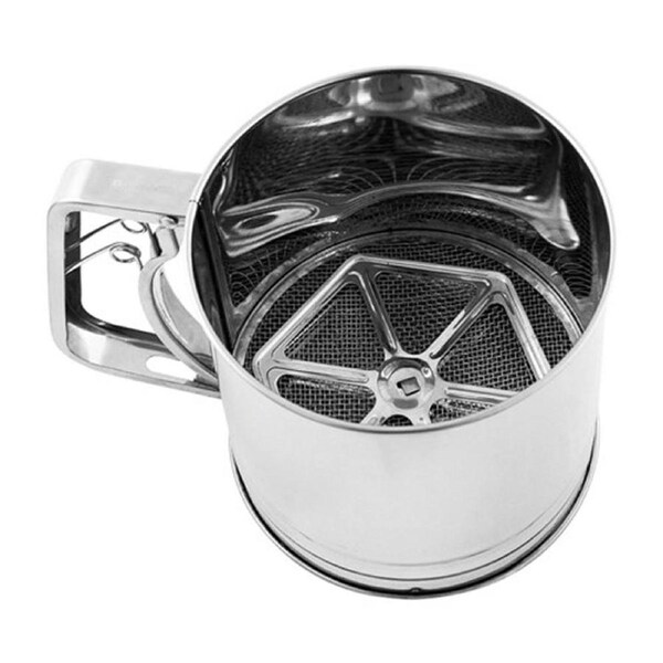 Professional Bake Stainless Steel 3 Cup Flour Sifter Soffritto