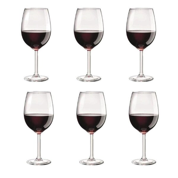 Cellar Tonic Wine Glass - Set of 6 520ml Red