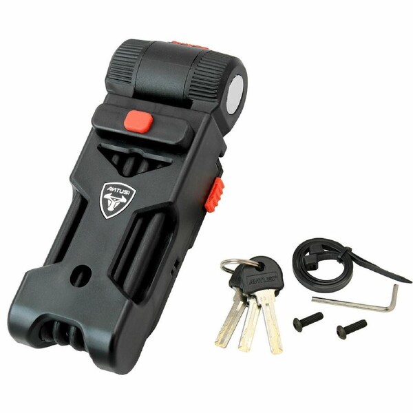 Antusi X5B Bike Bicycle Anti Theft Foldable Lock