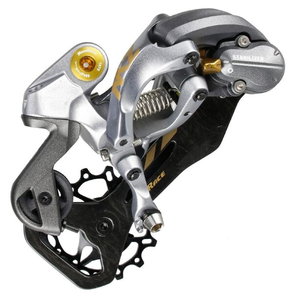 Sunrace MZ90 Mountain Bike SRAM 12 Speed Compatible Rear Derailleur - Carbon Medium Cage